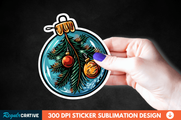 Download Christmas Sticker Exquisite Clipart PNG - Exquisite Collection