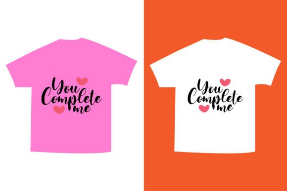 Download You Complete Me Modern Brush Calligraphy - Complete Collection